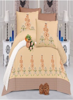 Buy 1 bedsheet 230x240 and 2 pillows 55x70 and 2 long pillows 160x45 in Egypt