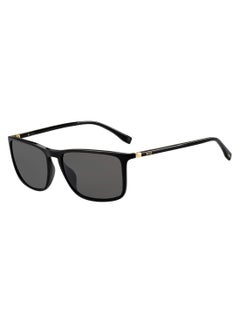 Buy Men's UV Protection Sunglasses Boss 0665/S/It Black 42.5 - Lens Size: 57 Mm in UAE