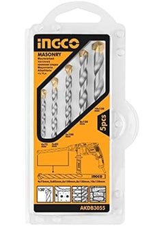 Buy Ingco AKDB3055 Masonary Drill Bit (Set of 5 Pieces) in Egypt