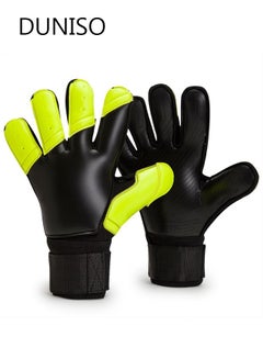 اشتري Goalie Gloves for Youth and Adult, Goalkeeper Gloves Kids with Finger Support, Soccer Gloves for Men and Women, Junior Keeper Football Gloves for Training and Match في السعودية