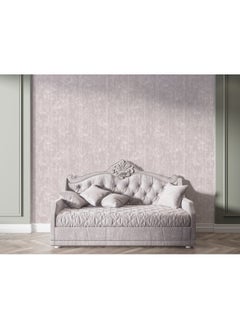 اشتري White Paper Background With Abstract Wavy  Fabric Wallpaper Covers An Area ​​Up To 4.2Mx3M With Adhesive And Smoothing Tool في مصر