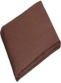 Buy Plain Cotton Pillow Case 45 * 100 cm - Brown in Egypt