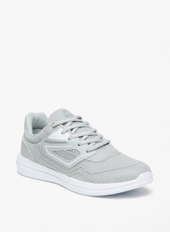 Buy Textured Womens' Sports Shoes with Lace-Up Closure in UAE