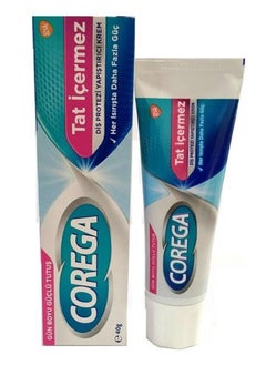 Buy Corega Super Dental Prosthesis Adhesive Taste-Free Cream 40 gm in Saudi Arabia