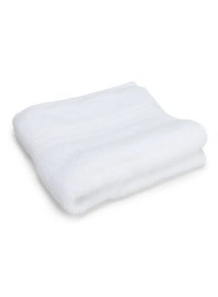 اشتري Al Karam Solid Zero Twist Dobby Terry Hand Towel (White) في السعودية