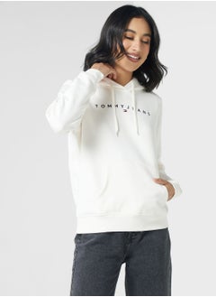 Buy Crew Neck Logo Hoodie in Saudi Arabia