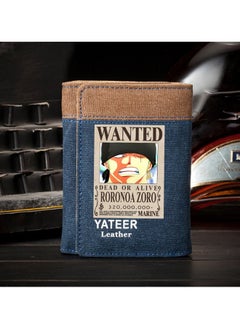 Buy New ONE PIECE Canvas Vertical Wallet in UAE