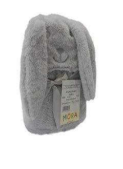 اشتري Mora Blanket -Pompon Rabbit 75*95 Grey في مصر