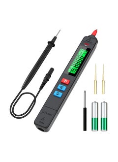 Buy Digital Multimeter Pen for Voltage Testing,  3-Results Display Pocket Smart Ohmmeter Smart Ohmmeter with Continuity Check V-Alert Live Voltage Testing Pen Voltage Tester with Back Probe Pins in UAE