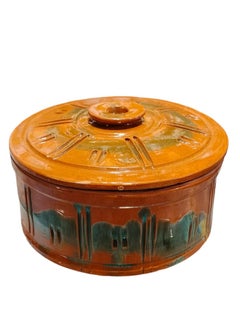 Buy Microwave safe ceramic casserole with lid in Egypt