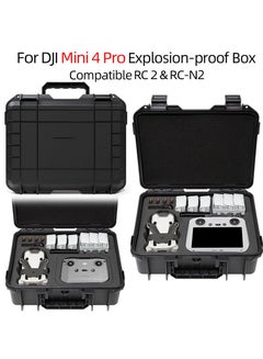 Buy For DJI Mini 4 Pro Drone Accessories Carrying Case Explosion-proof Storage Box in Saudi Arabia