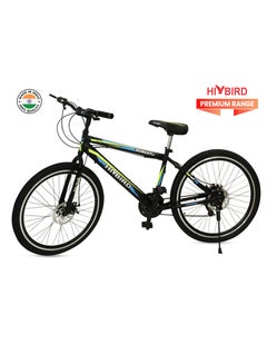 Buy Robust Assembly Bike 26x2.125" with 21-Speed Shimano Shifters and V-Brakes Black in Saudi Arabia