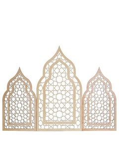 اشتري Hilalful Wooden Trio Mosque Display (107 x 80 cm) في الامارات