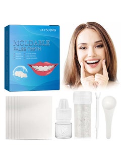 Buy Tooth Repair Kit, Dental Care Kit for Filling Missing, Broken Teeth, Crowns and Bridges, Moldable Fake Teeth Suitable for Men and Women in UAE