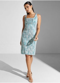 اشتري Lace Floral Detail Dress في الامارات