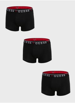 Buy 3 Pack Logo Band Trunks in Saudi Arabia