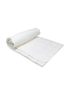 اشتري Organic Duvet Comforter, White - 230X220 Cm في الامارات