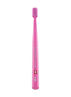 اشتري Ultra Soft Kids Toothbrush. Soft Toothbrush for children with 5500 CUREN® Bristles - Curaprox Manual Toothbrush Multicolor في الامارات