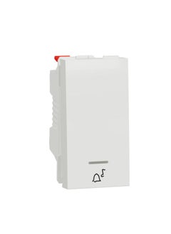 اشتري Schneider Electric, Unica - Push-Button - 1-Way - 10 A 250 Vac - 1 M - White (Nu310618Cn) في مصر