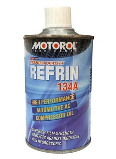 Buy RACO Motorol Refrin 134A Compressor oil For Air Conditioning System 250ML in UAE