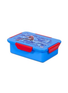 Buy Spider-Man 1/2/3/4 Compartment Convertible Bento Lunch Box - Blue in UAE