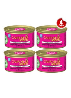 Buy California Scents - Spillproof Organic Car Air Freshener - Coronado Cherry - 4 pack in UAE