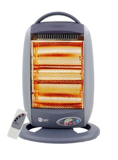 Buy Halogen Heater 3 Heating Power Settings Heating Soft And Warmly Oscillation Function Portable Convenient 400W/800W/1200W in UAE