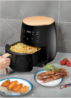 Buy Healthy Air Fryer Without Oil Capacity 6 Liters Power 2400 Watts - Black Color in Saudi Arabia