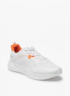 Buy Oaklan Textured Lace Up Sports Shoes By Shoexpress in Saudi Arabia