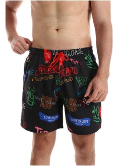 Buy Side Pockets Crabs Patterned Board Short in Egypt