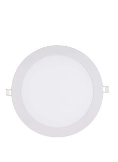 Buy 18 WATT 8 INCH LED ROUND PANEL LIGHT 6500K WHITE VATSUN FLICKER FREE in UAE