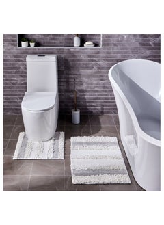 اشتري Pabble 2-Piece Bath Mat Set. في السعودية