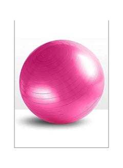 Buy Yoga Ball Exercise Fitness Heavy Duty Anti-Burst Pink 85cm in UAE