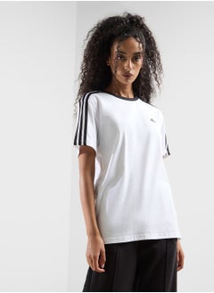 Buy Essentail 3 Stripe T-Shirt in UAE