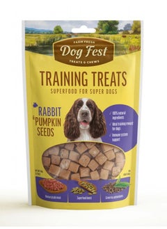 Buy Training Treats with Rabbit & Pumpkin Seeds 90g in UAE