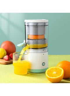 Buy Cordless Electric Juicer Multifunctional Portable Squeezer Wireless USB Charging in UAE