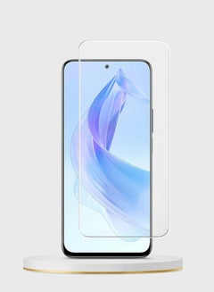 Buy Premium Series Curved Edges 9H 2.5D Tempered Glass Screen Protector For Honor 90 Lite 5G 2023 Clear in Saudi Arabia