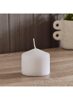 اشتري Luna Pillar Candle 8 x 7.5 x 8 cm في الامارات