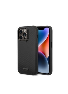 Buy Tumi Genuine Aluminum Carbon Fiber Hard Case, Protection Against Scratch & Damage, Easy Snap-On, Lifted Camera Ring, Accurate Cutouts, Premium Quality, For iPhone 14 Pro - Black in UAE