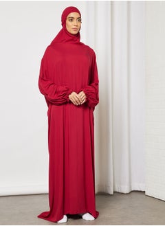 Buy Praying Dress With Attached Veil in Saudi Arabia