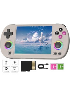 Buy RG40XX H Retro Handheld Game Console, 4.0 Inch IPS Screen Linux System Built-in 64G TF Card 5488 Games Support HDMI TV Output 5G WIFI Bluetooth 4.2 in UAE