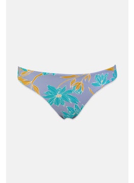 اشتري Women Reversible Printed Bikini Bottom, Purple Combo في السعودية