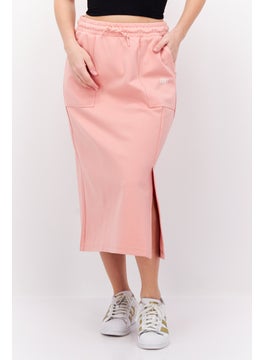 Buy Women Sportwear Fit Brand Logo Outdoor Skirt, Pink in UAE