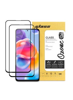 Buy Tempered Glass Screen Protector Compatible for Redmi Note 11 Pro Plus 5G 2 Per Pack Full Coverage 9H Hardness Shock Proof Anti-Scratch Screen Guard in UAE