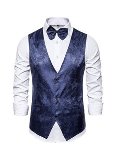 Buy New Men's Jacquard Vest For Men in UAE