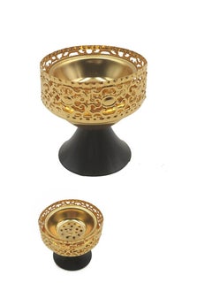 Buy Luxurious golden incense burner for home and outdoor in Saudi Arabia