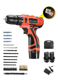 Buy Multifunctional Electric Impact Cordless Drill High-power Lithium Battery Wireless Rechargeable Hand Drills in UAE