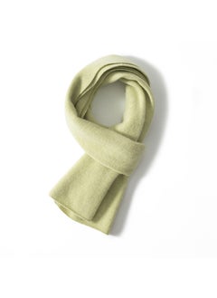 اشتري Unisex Cashmere Scarf Knitted Warm WinterSpinning Green Spinning Green في الامارات