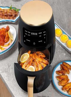 Buy Air Fryer Intellect Screen Contact Control Air Fryer Multi functional Oil-Free Healthy Air Fryer Intelligent Timing Temperature Resistant Air Fryer Electric in UAE
