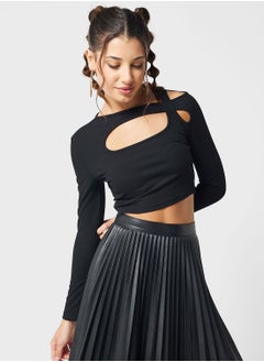 Buy Cropped Cutout Top in Saudi Arabia